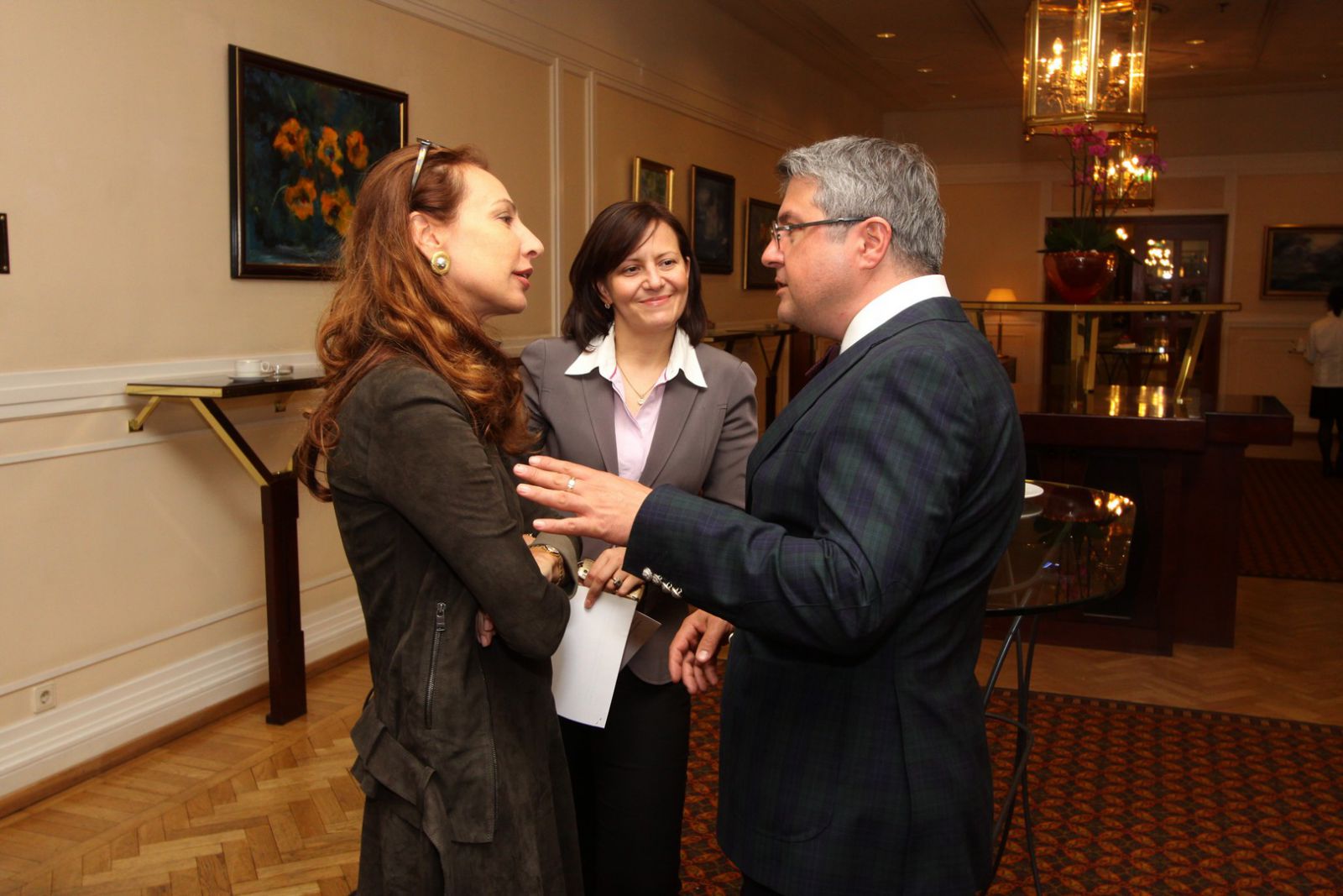 Irina Nikitina, Olga Rendino, Dmitry Meskhiyev
